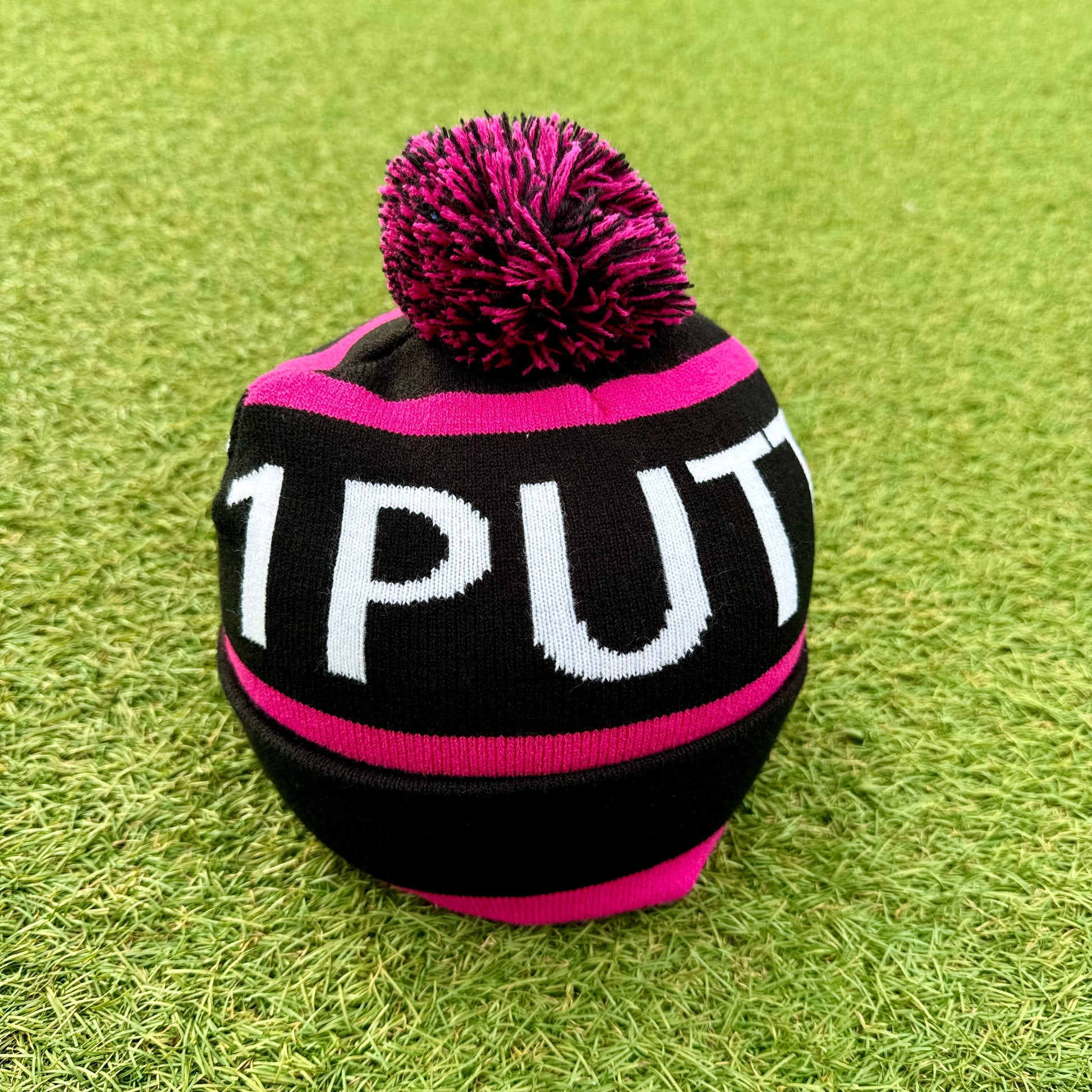 Black and Pink trim bobble